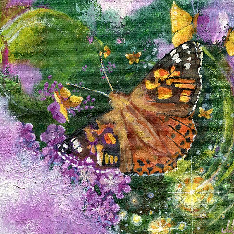 Leise Farben Kunst Bild 1