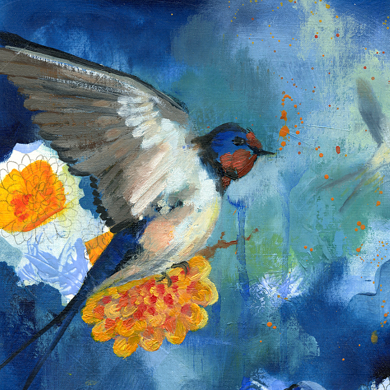 Leise Farben Kunst Bild 3
